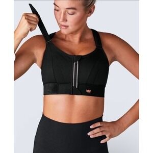 NWT Shefit Ultimate Sports Bra Women's Size 3Luxe Front Zip Closure Adjustable